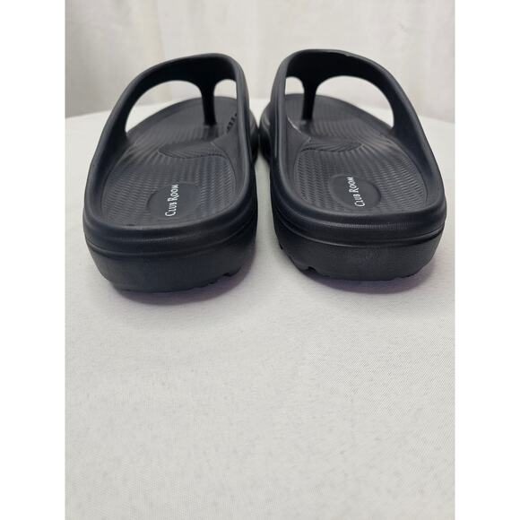 Club Room Men's Remy Thong Sandals Flip Flops Navy Size 10M NWT - Picture 4 of 5